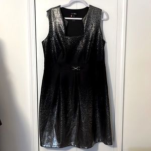 Show-stopping sparkle Enfocus dress, EUC